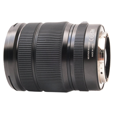 Fujifilm GF 20-35mm f4 R WR side view showing G mount and rear