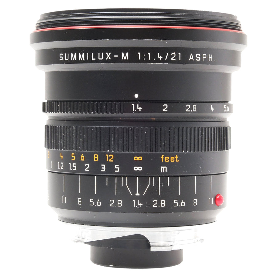 Leica 21mm f1.4 Summilux-M Asph Lens (Black), Hood 4079494