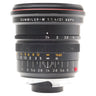 Leica 21mm f1.4 Summilux-M ASPH front three-quarter view with aperture and distance scales