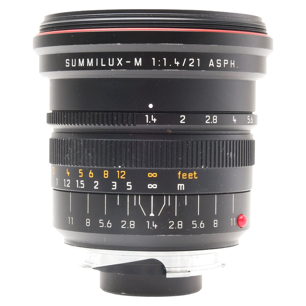 Leica 21mm f1.4 Summilux-M Asph Lens (Black), Hood 4079494