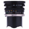 Mamiya 7 43mm f4.5 L lens side view showing aperture and distance scales