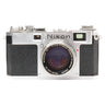 Nikon S2 rangefinder camera front view with 5cm f1.4 Nikkor-S.C lens mounted