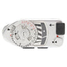 Leica Meter MR-4 front view showing ASA and DIN setting dials and match-needle window