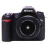 Nikon D80 with 18-55mm lens, front view