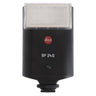 Leica SF 24D flash front view with diffuser panel and Leica logo