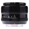 Fujifilm XF 35mm f1.4 R front barrel showing aperture scale and hood bayonet ring