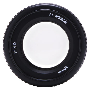 Nikon 50mm f1.4 AF Nikkor D front element and filter ring