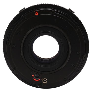 Hasselblad CF 60mm lens rear view showing bare V-system mount and rear glass