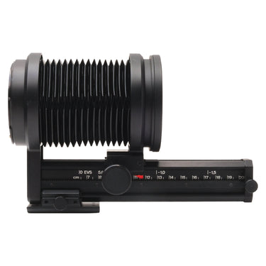 Hasselblad Automatic Bellows side view showing focusing scale in cm and EVS markings