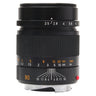 Leica 90mm f2.5 Summarit-M front view showing aperture ring and depth of field scale