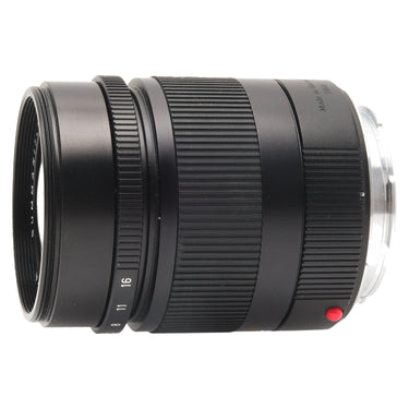 Leica 90mm Summarit-M side view with Made in Germany marking and M bayonet