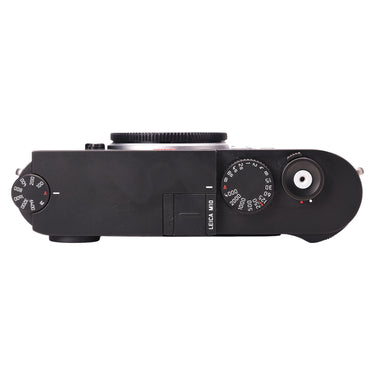 Leica M10 top plate with ISO dial, shutter speed dial and model name