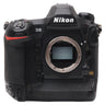 Nikon D6 front view with lens mount open and sensor exposed