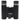 Minox BD 10x25 BR binoculars top view with central focus wheel and 10x25 marking