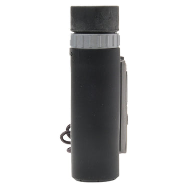 Minox BD 10x25 BR binoculars side profile with grey focus ring