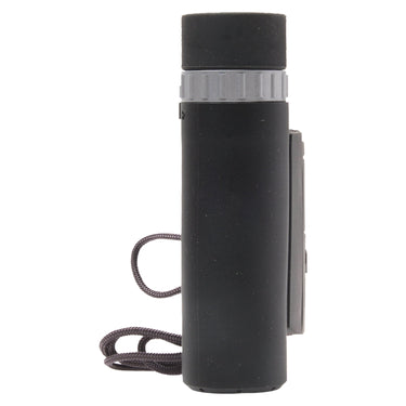 Minox BD 8x24 binocular folded side profile with lanyard