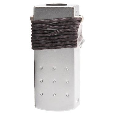 Minox MD 6x16 monocular side view showing body detail and wrapped lanyard