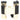 Leica Trinovid 8x20 Edition binocular front view with gold body and black leather