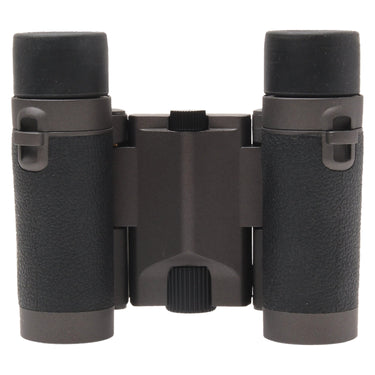 Nikon 8x20 HG L DCF binoculars folded, opposite side showing hinge and diopter