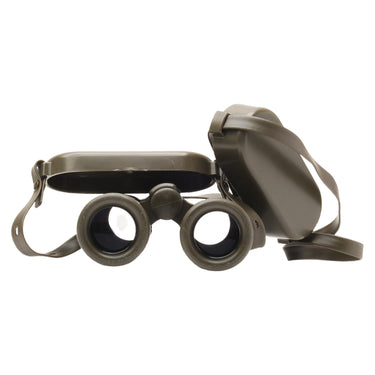 Zeiss 8x30B Dialyt binocular side view with eyepiece lenses and folded objective cover