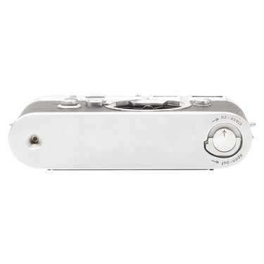 Leica M3 bottom plate with rewind knob and open-close baseplate lock