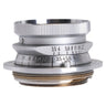 Leica Summaron 3.5cm f3.5 lens side view showing aperture scale and screw mount threads
