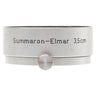 Leica FOOKH lens hood front with engraved Summaron-Elmar 3,5cm and tension screw