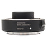 Sigma TC-1411 teleconverter side view showing serial number and mounted cap