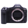 Canon EOS R5 Mark II front view with bare RF lens mount and sensor