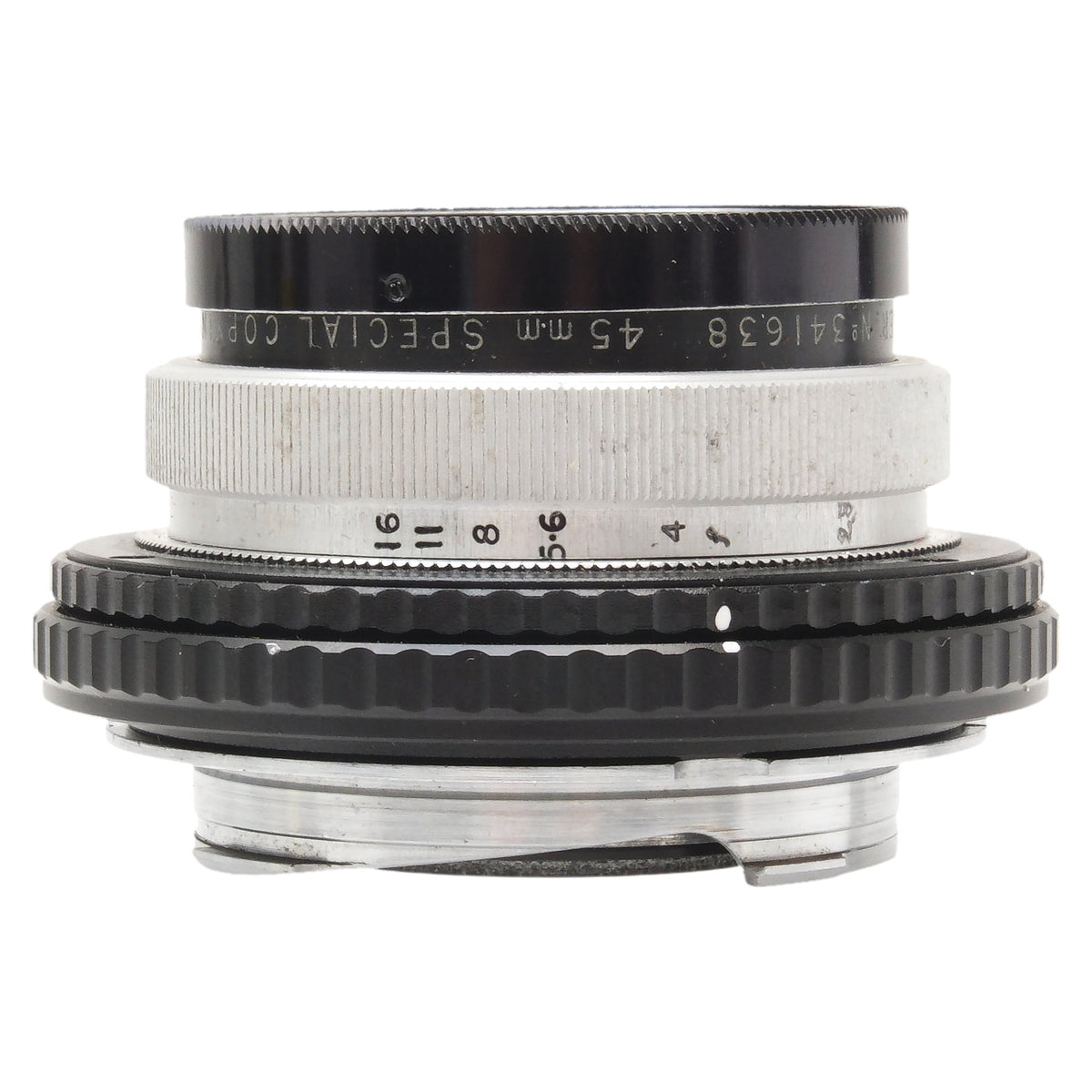 Wray 45mm f2.8 Special Copying Lens, Modified to Leica M 341638