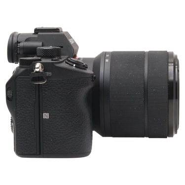 Sony A7 III left side view with lens