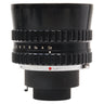 Bronica S Nikkor-O.C 50mm f2.8 lens showing aperture scale and rear mount