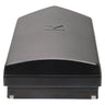 Zenza Bronica prism finder, front angle showing the embossed Z emblem and eyepiece base