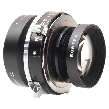 Fujifilm Fujinon-W 150mm rear cell separated showing serial 536764