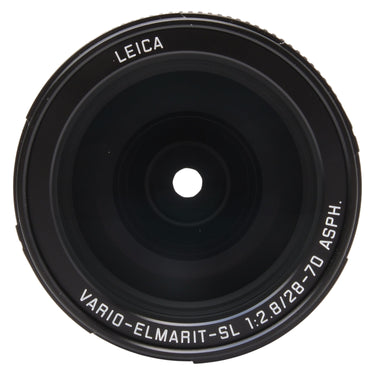 Leica 28-70mm Vario-Elmarit-SL front element with lens name engraving