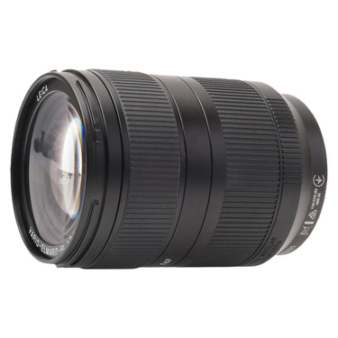 Leica 28-70mm Vario-Elmarit-SL side view showing zoom barrel and E67 filter marking
