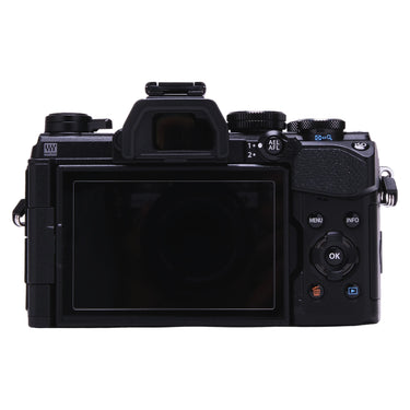 OM System OM-5 rear view with screen and controls