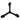 Peak Design Travel Tripod bottom view with three legs spread showing spec engraving