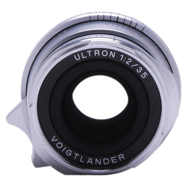 Voigtlander Ultron 1:2/35 silver front element and name ring