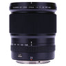 Fujifilm GF 23mm f4 R LM WR front view with barrel markings and aperture scale
