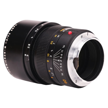 Leica 90mm f2 APO-Summicron-M ASPH rear view showing M mount