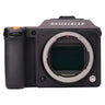 Hasselblad X2D 100C front view with body cap removed showing the X mount and medium format sensor