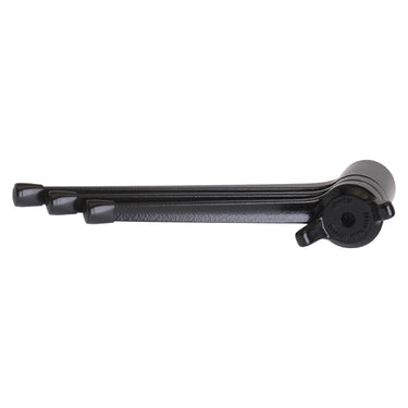 Leica table top tripod 14100 folded showing Ernst Leitz Wetzlar engraved knob