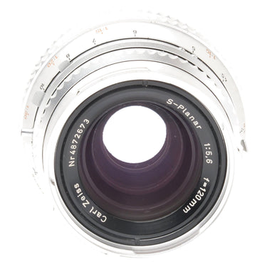 Hasselblad C 120mm f5.6 S-Planar front element with Carl Zeiss engraving and serial Nr4872673