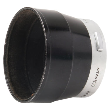 Leica IUFOO lens shade opposite side showing lined interior and Germany engraving