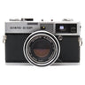 Olympus 35 SP front view with G.Zuiko 42mm f1.7 lens and rangefinder window