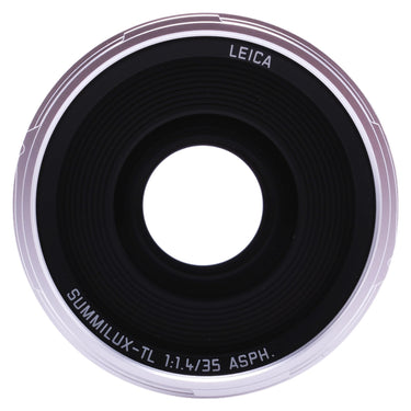 Leica Summilux-TL 35mm f1.4 front element and Summilux-TL 1:1.4/35 ASPH marking