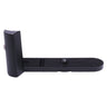 Leica CL Handgrip in black, side view showing grip and baseplate with tripod screw