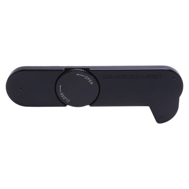 Leica CL Handgrip bottom view with open and close lock dial and Leica Camera Wetzlar Germany engraving