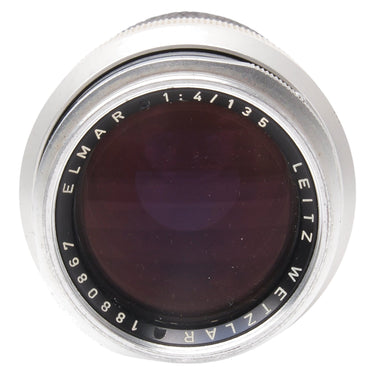 Leica 135mm Elmar front element with engraved ELMAR name and serial 1880867
